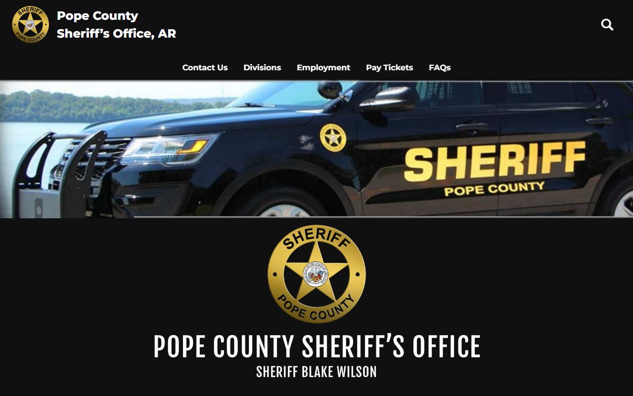 Russellville Busted Mugshots Pope County Sheriff